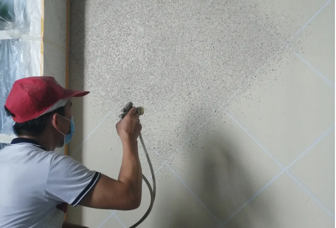 想要仿石漆噴涂均勻？噴槍的調(diào)節(jié)很重要！